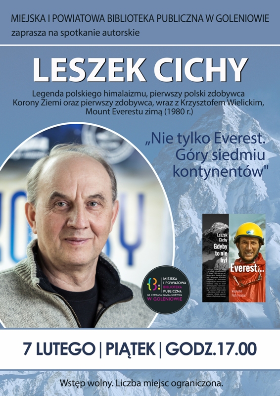 Spotkanie z himalaistą Leszkiem Cichym