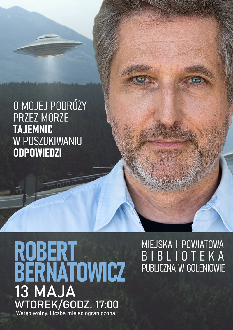 Spotkanie z ufologiem - Robertem Bernatowiczem