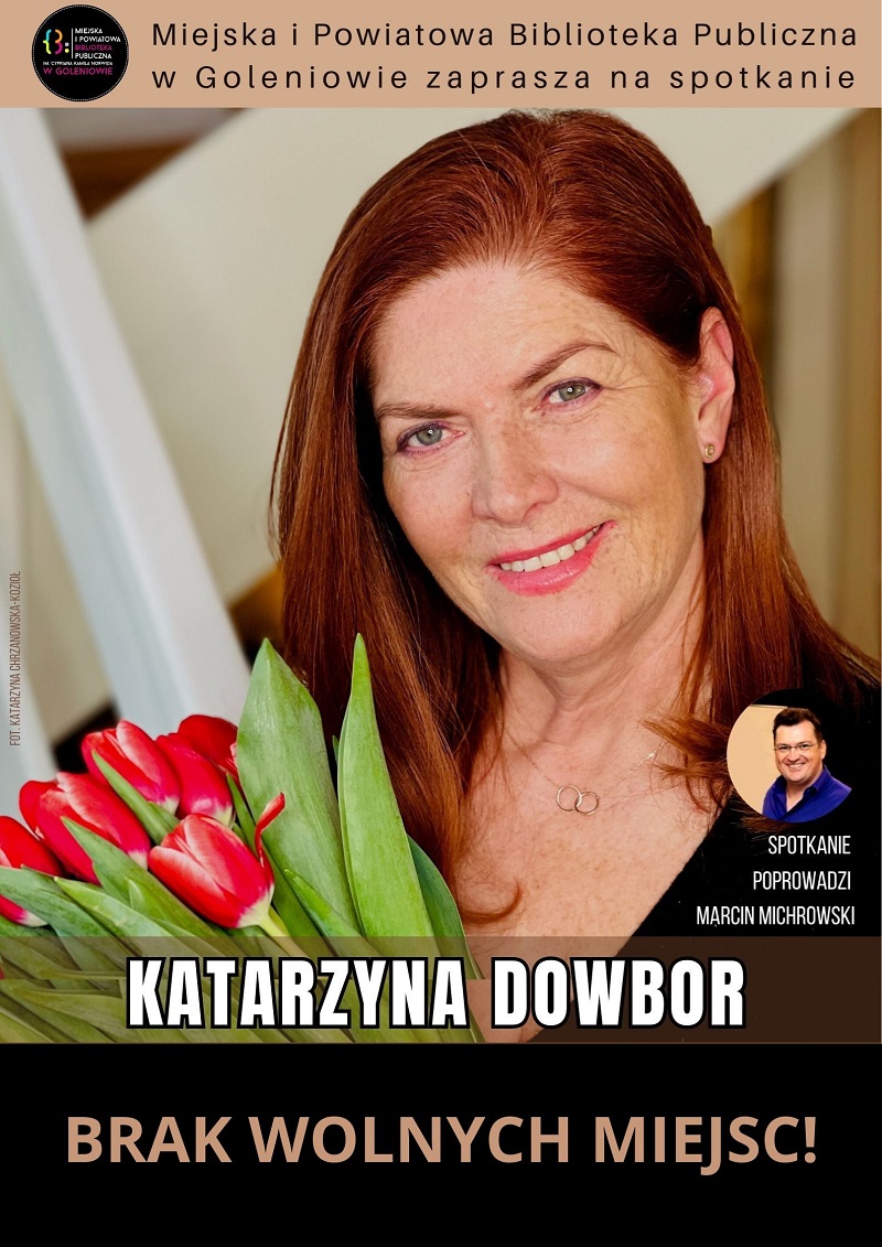Brak miejsc na spotkanie z Katarzyną Dowbor