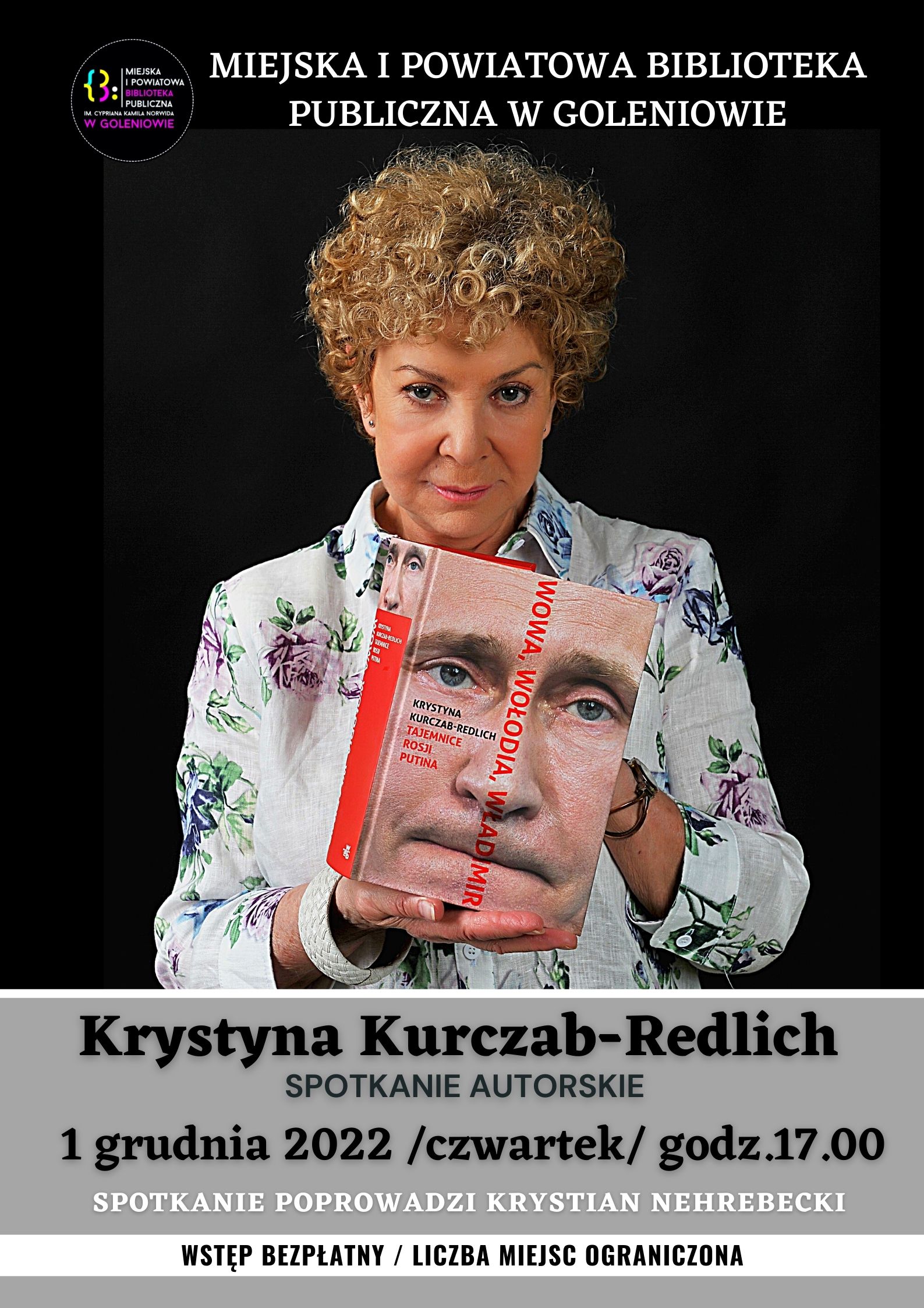 Spotkanie autorskie z Krystyną Kurczab-Redlich
