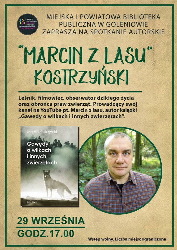 Spotkanie z Marcinem Kostrzyńskim
