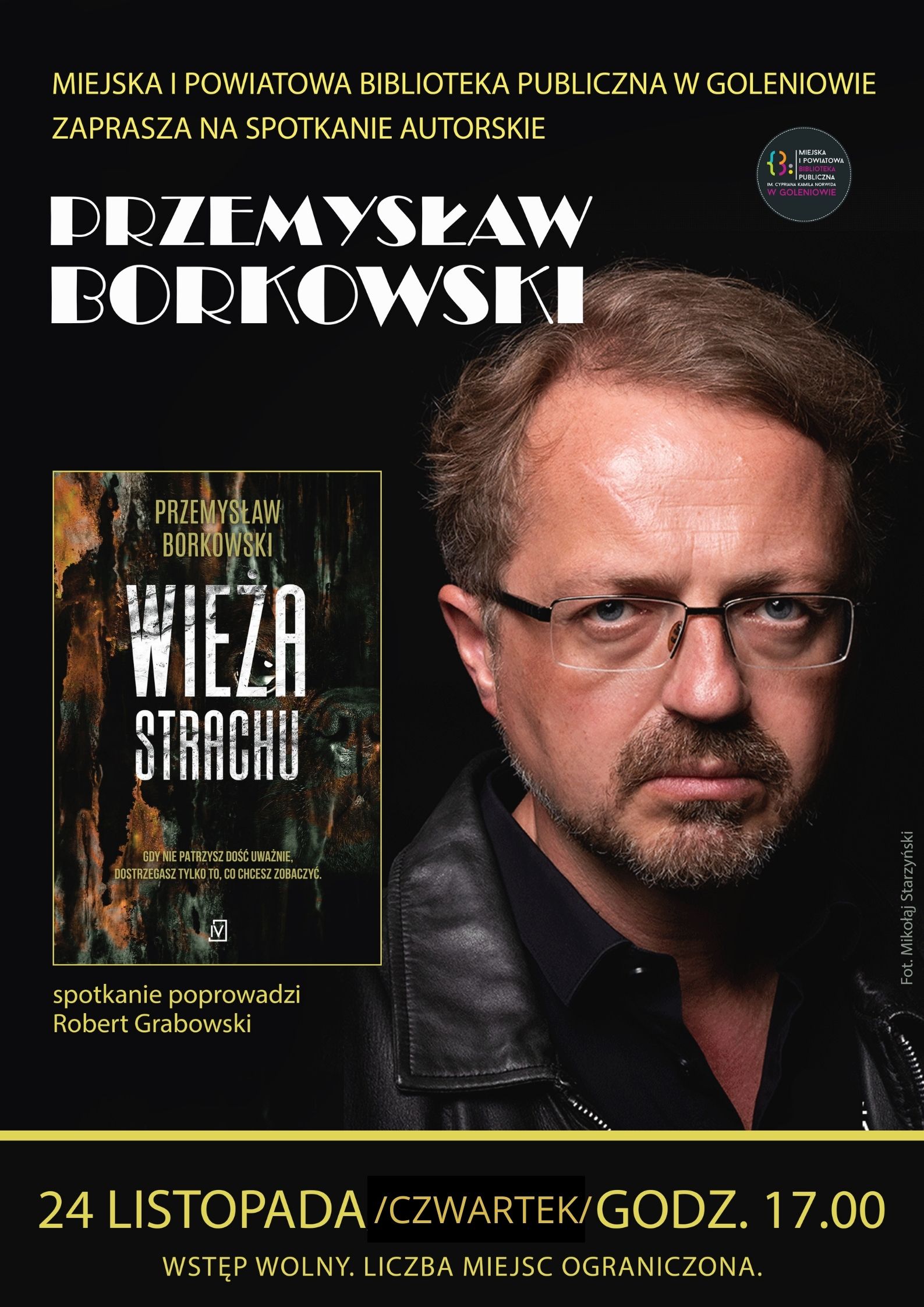 Spotkanie autorskie z Przemysławem Borkowskim!